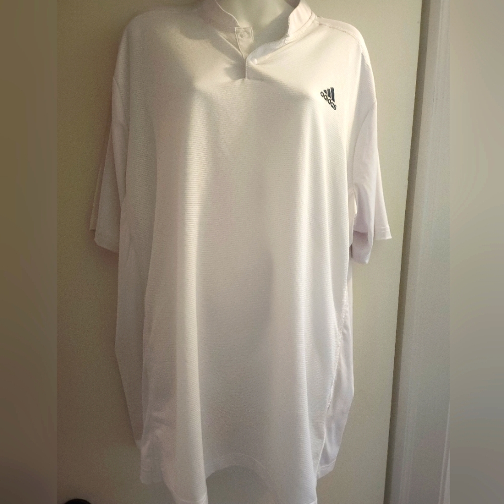 Adidas Mens Primeblue Sport Collar Polo Shirt. 2xl. Discontinued.